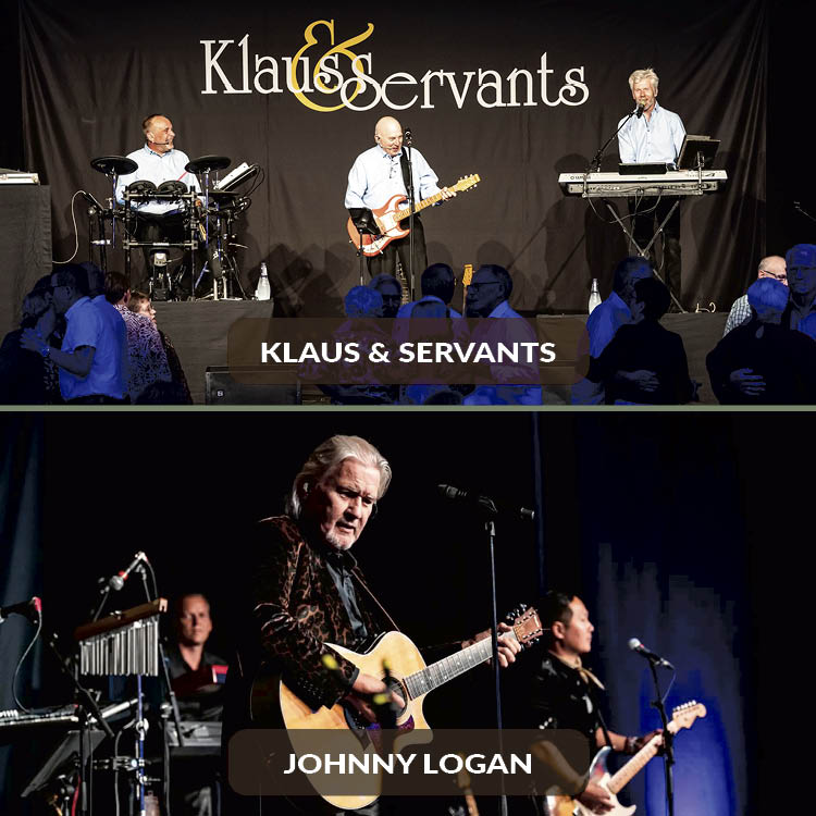 Klaus & Servants og Johnny Logan